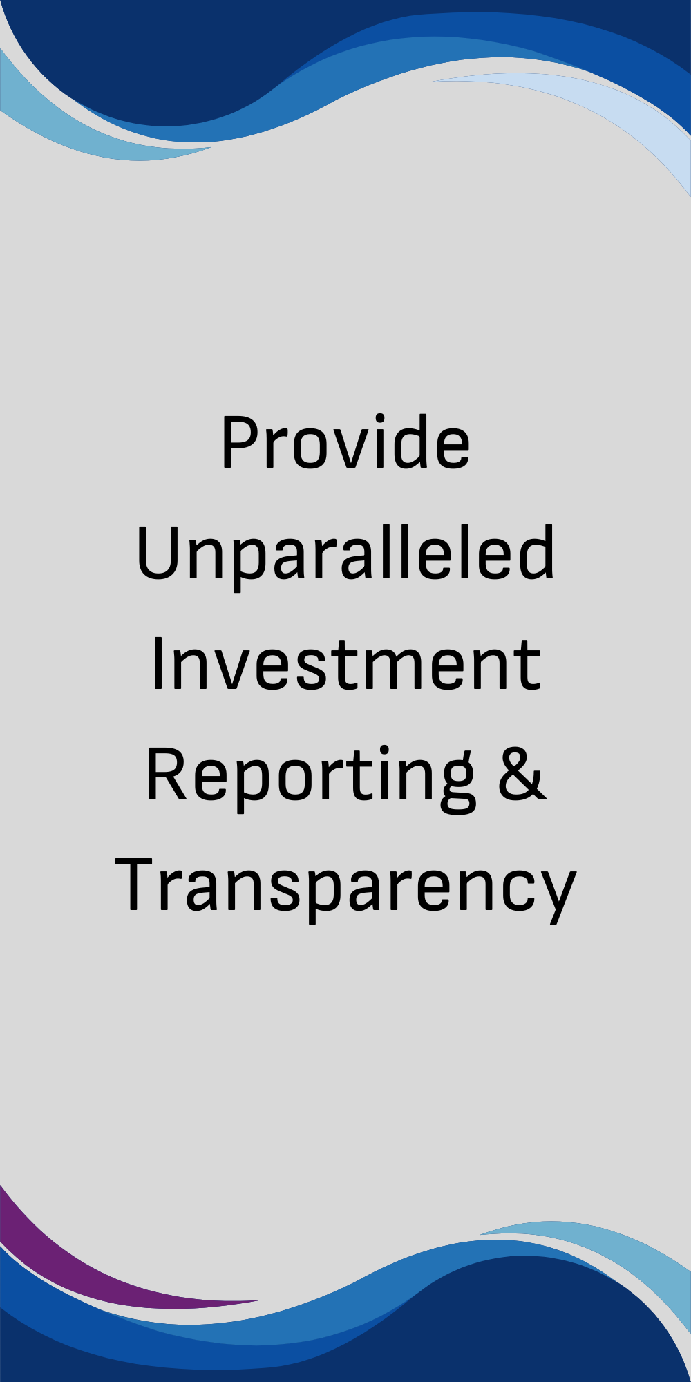 Investment Reporting