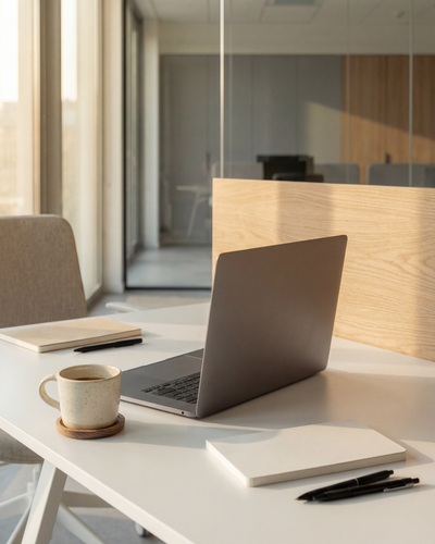 Modern professional office workspace